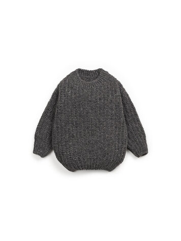 Play Up Knitted Sweater - Grafite