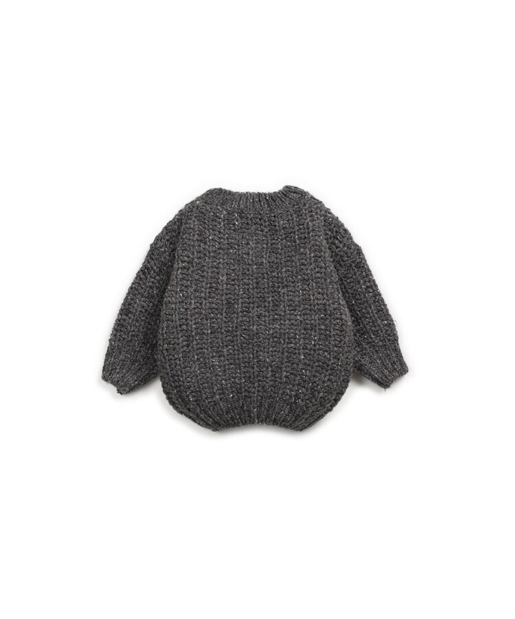 Play Up Knitted Sweater - Grafite
