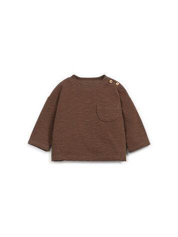 Play Up Rib LS T-shirt - Tons Terra