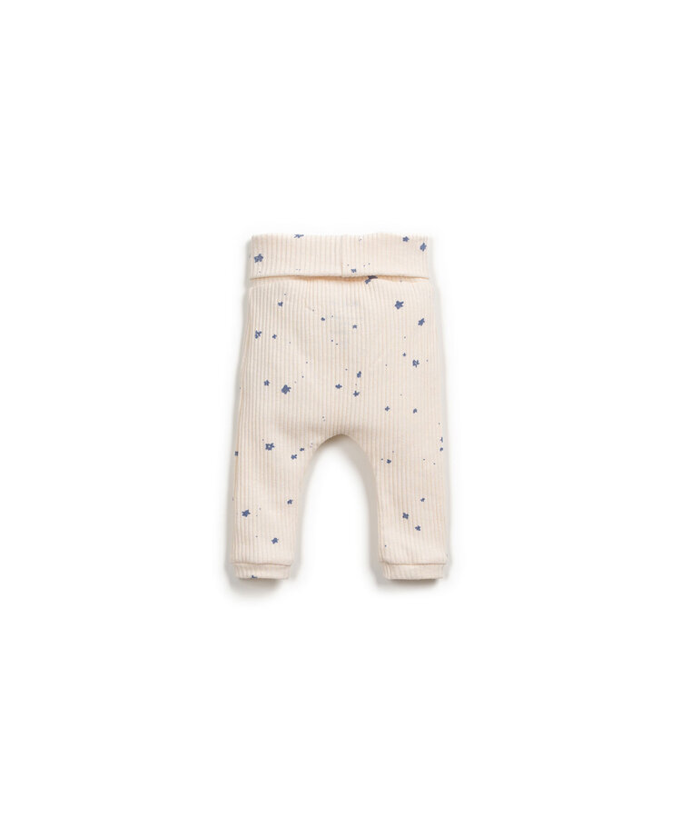 Play Up Printed Rib Flamé Leggings - Pencil