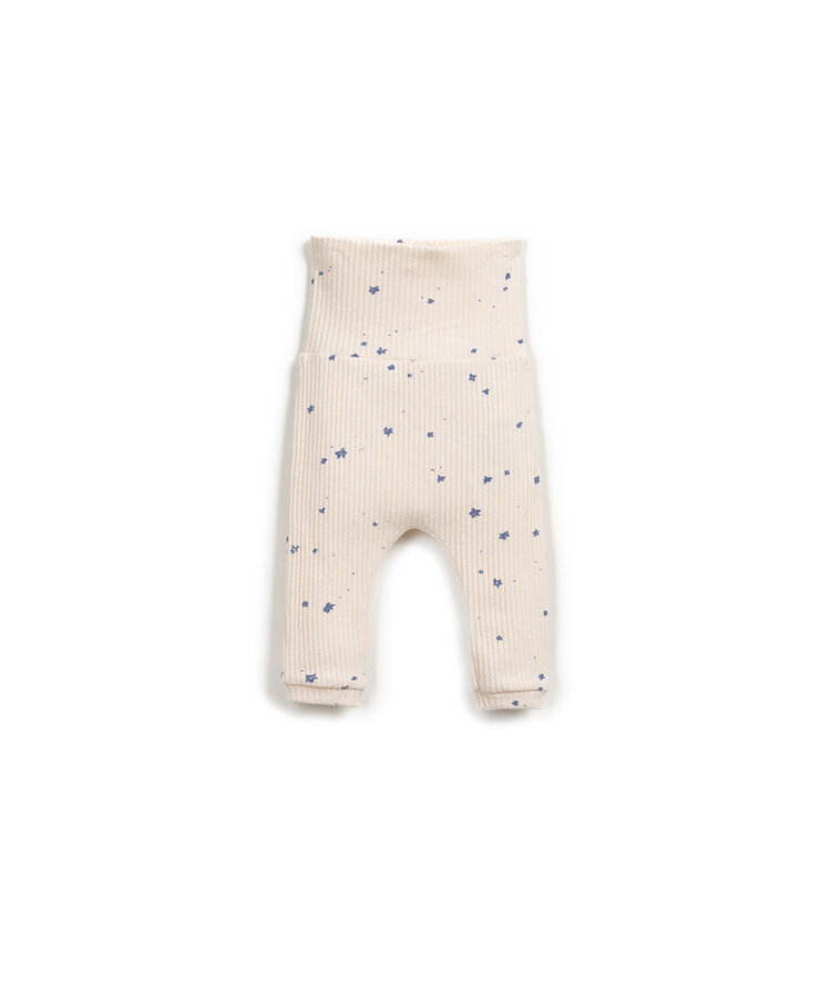 Play Up Printed Rib Flamé Leggings - Pencil