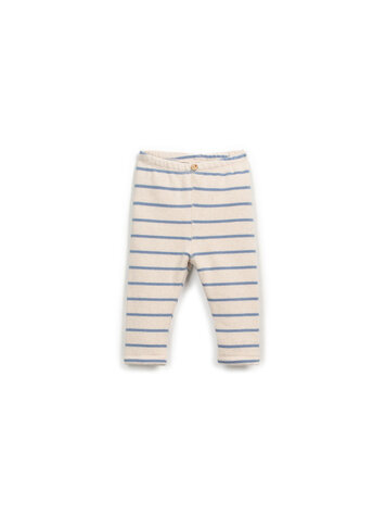 Play Up Striped Jersey Leggings - Watercolor