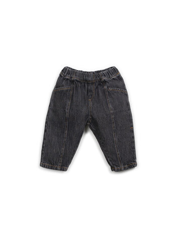 Play Up Denim Trousers - Grafite