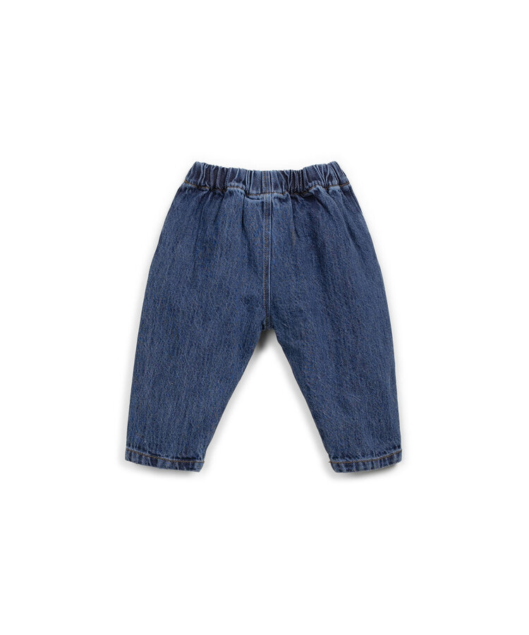 Play Up Denim Trousers - Denim