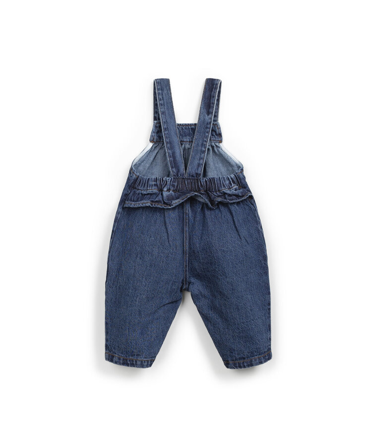Play Up Denim Jumpsuit - Denim