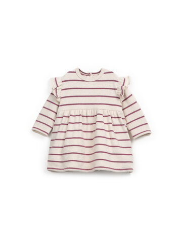 Play Up Striped Jersey Dress - Amora