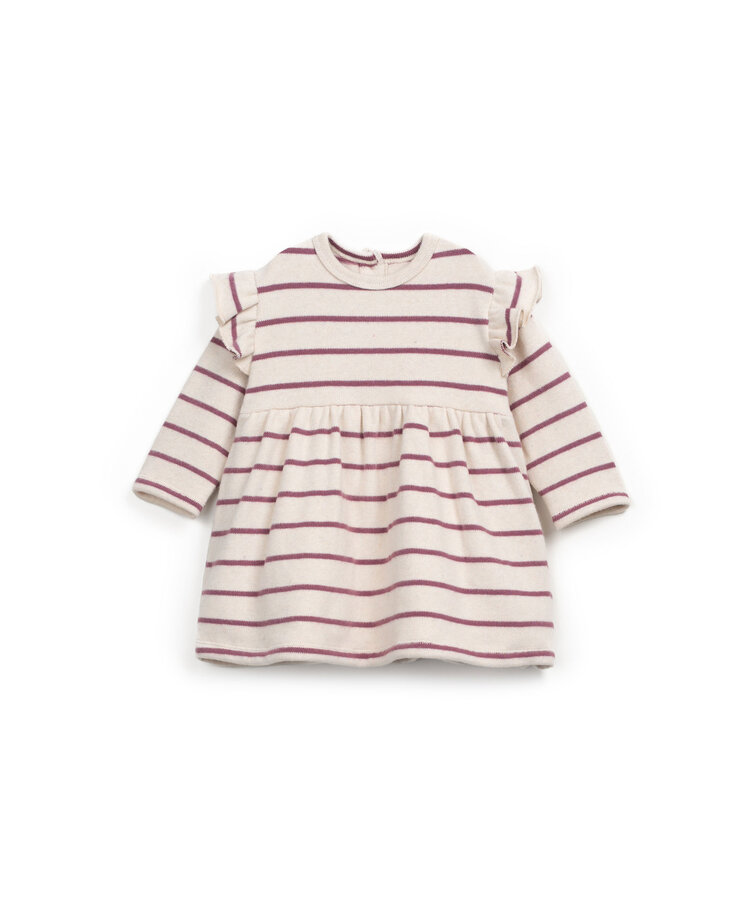 Play Up Striped Jersey Dress - Amora