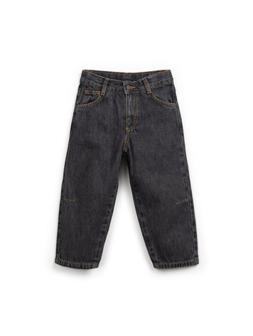 Play Up Denim Trousers - Grafite