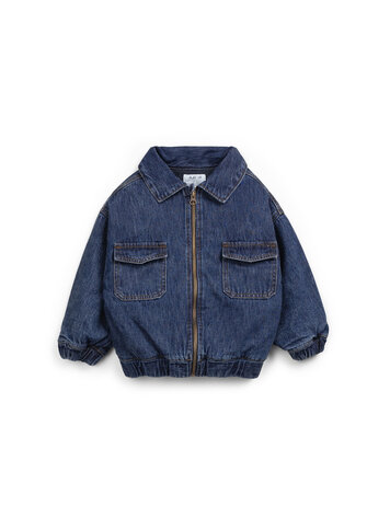 Play Up Jacket Denim - Denim
