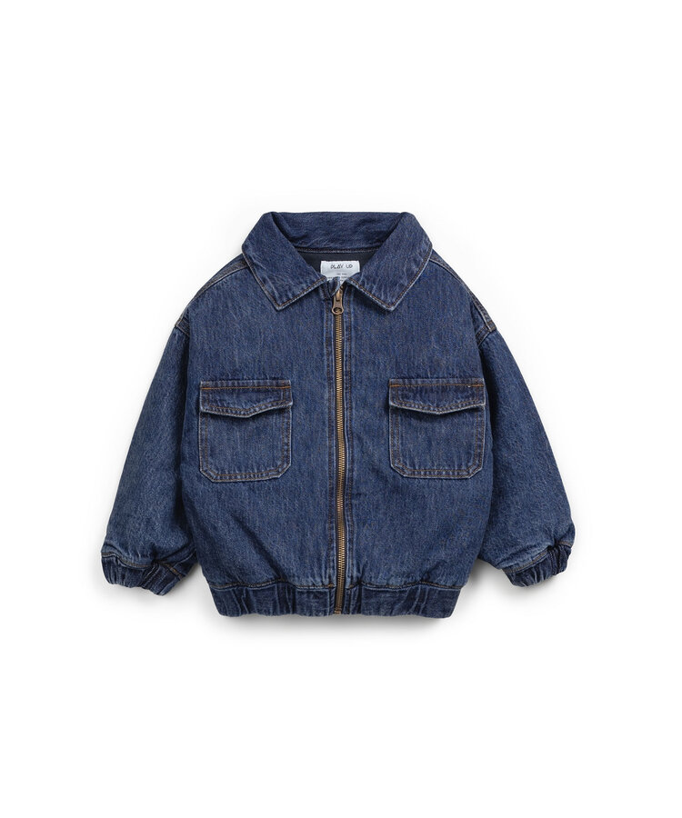Play Up Jacket Denim - Denim