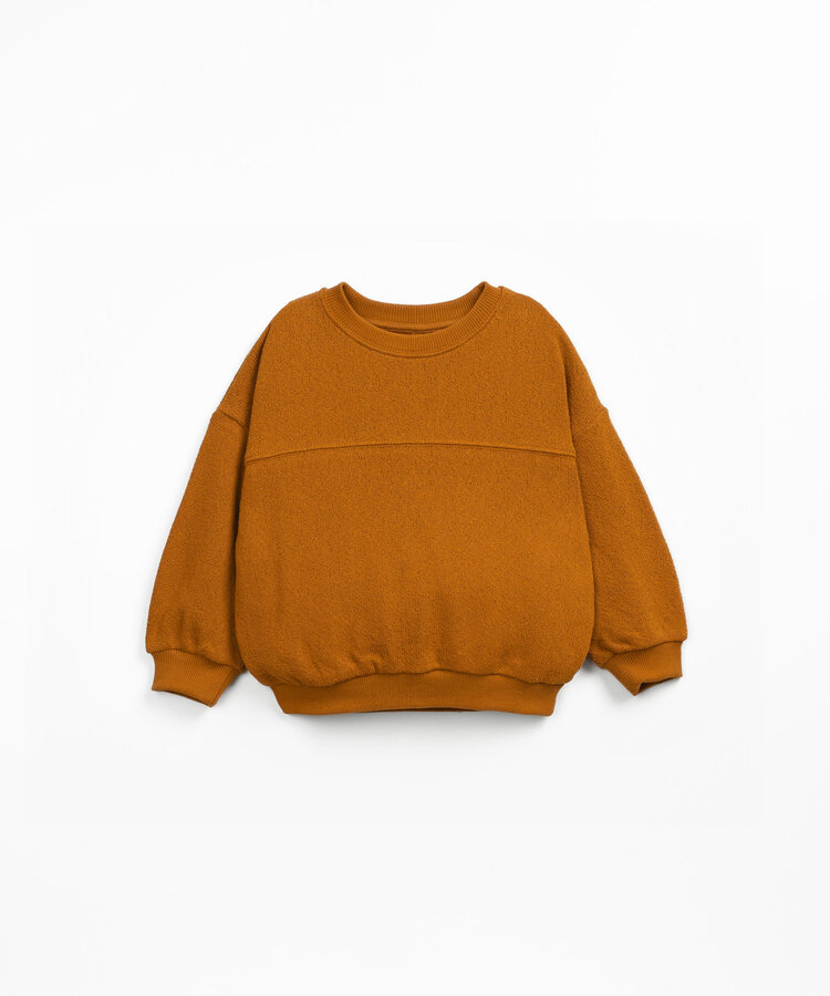 Play Up Jersey Sweater - Saffron