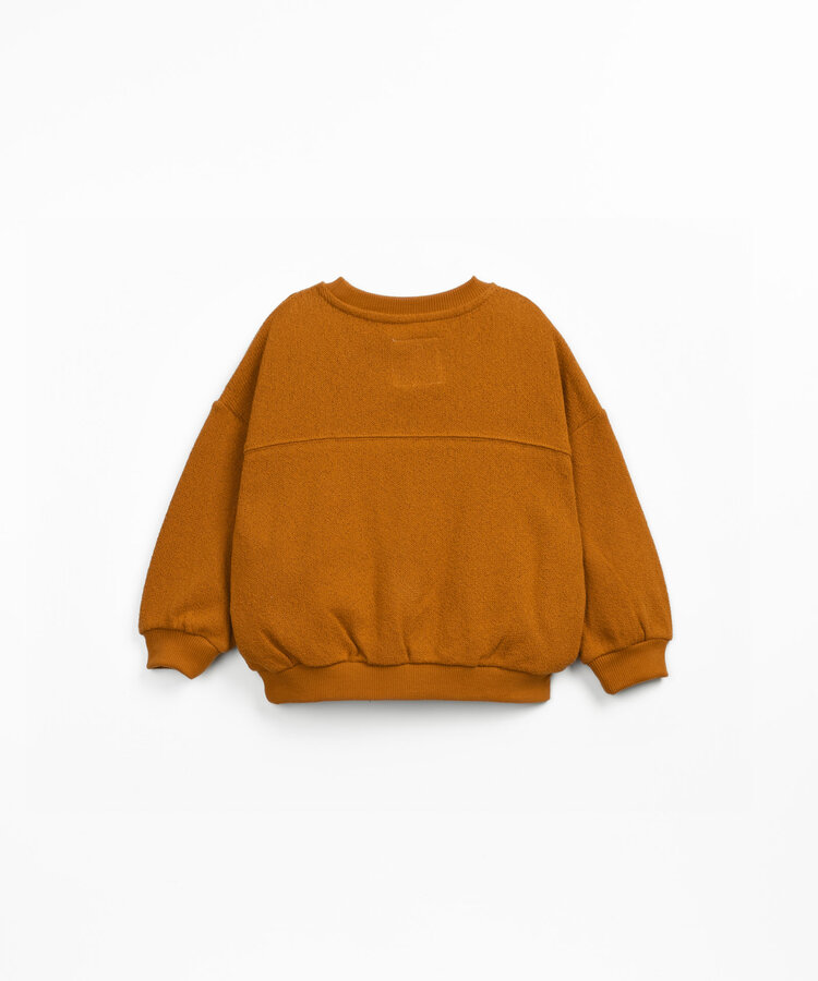 Play Up Jersey Sweater - Saffron