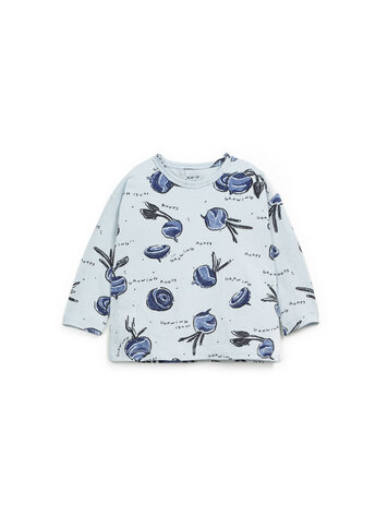 Play Up Printed Jersey LS T-shirt - Mirtilo