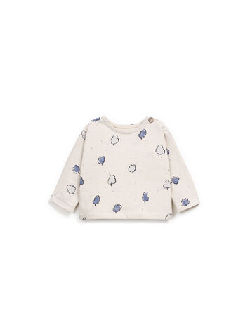 Play Up Printed Jersey LS T-shirt - Pencil Arvores