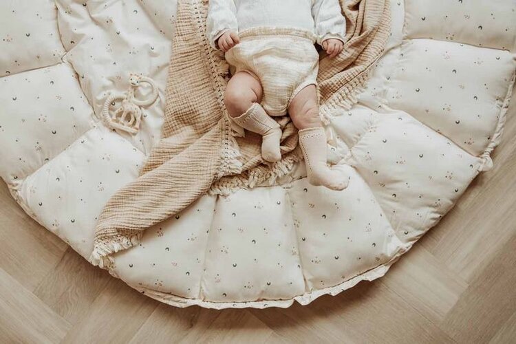 Play&Go Bloom Organic babymat - Moon