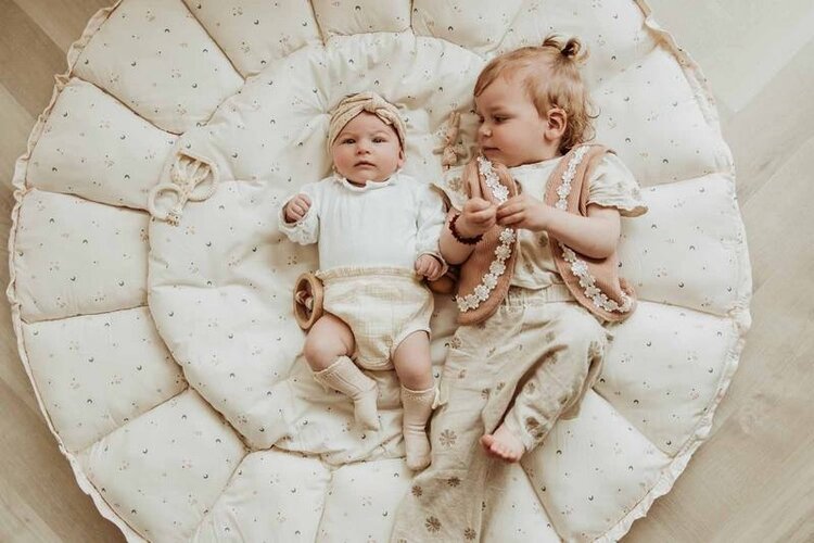 Play&Go Bloom Organic babymat - Moon