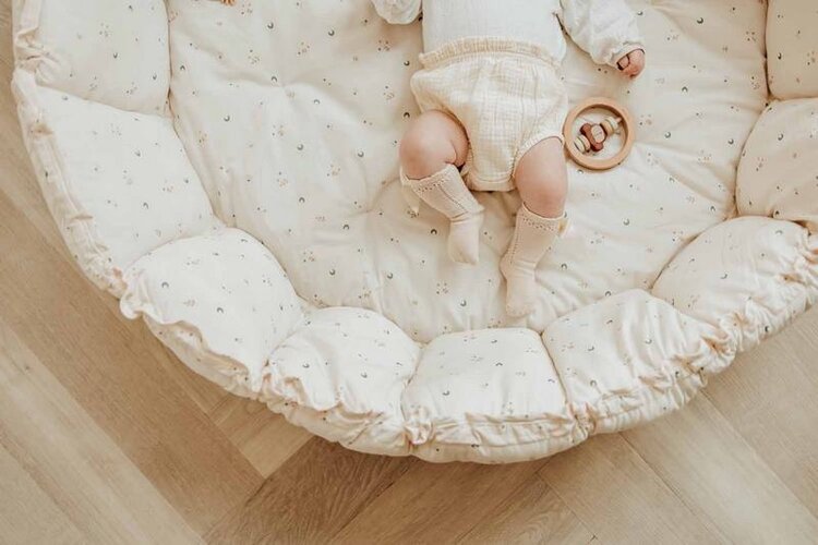 Play&Go Bloom Organic babymat - Moon
