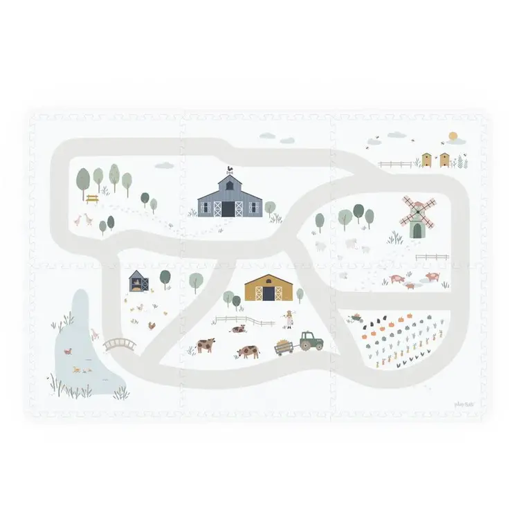 Play&Go Puzzelmat - Farm
