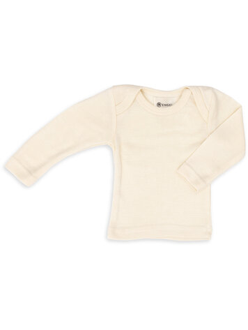 Engel Natur Baby Envelope-neck Shirt- Natural