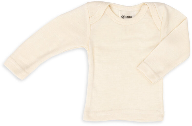 Engel Natur Envelope-neck Shirt- Natural