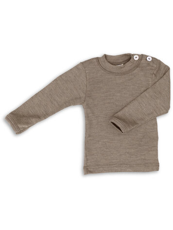 Engel Natur Onderhemdje Merinowol - Walnut