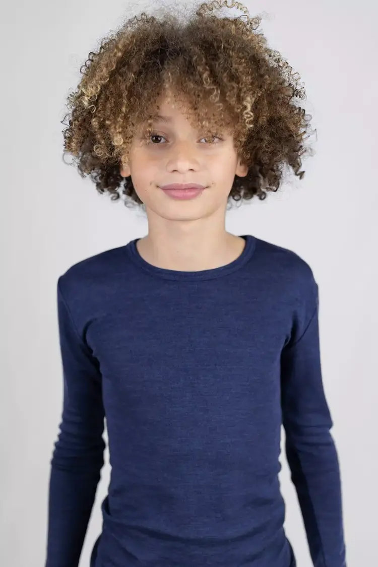 Engel Natur Onderhemdje Merinowol - Navy Blue