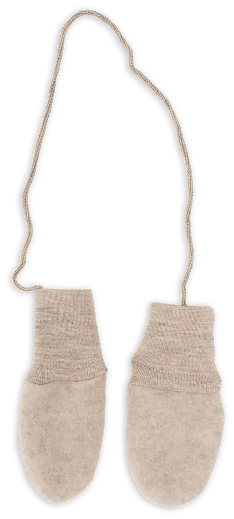 Engel Natur Baby Mittens - Sand Mélange