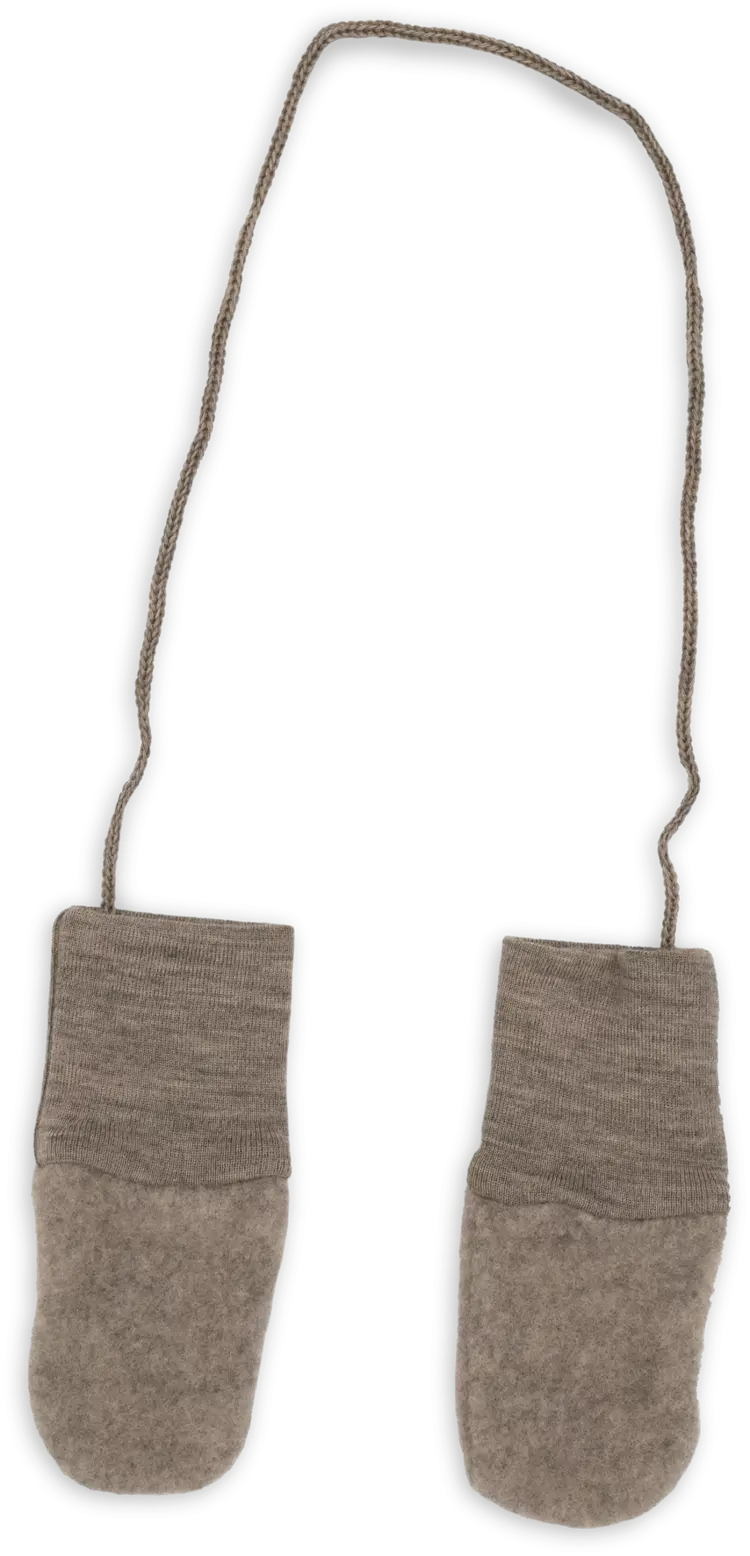 Engel Natur Baby Mittens - Walnut Mélange