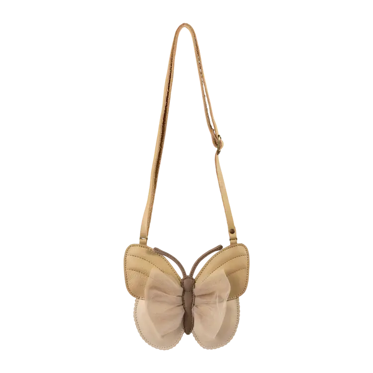 Donsje Amsterdam Qalja Purse Vlinder - Gold Metallic Nubuck