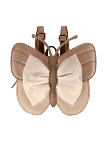 Donsje Amsterdam Axella Backpack Vlinder - Clay Metallic Leather