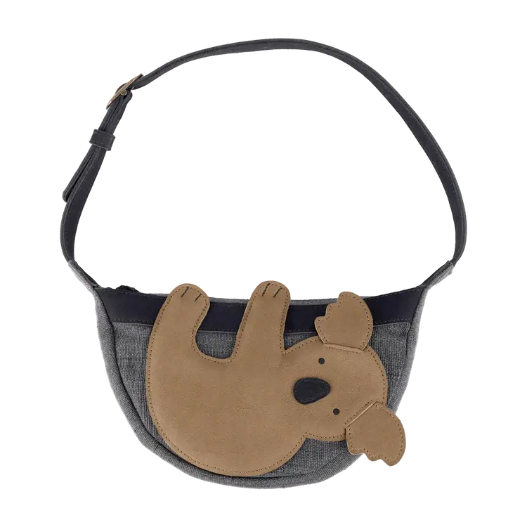 Donsje Amsterdam Talei Bumbag Koala - Truffle Nubuck
