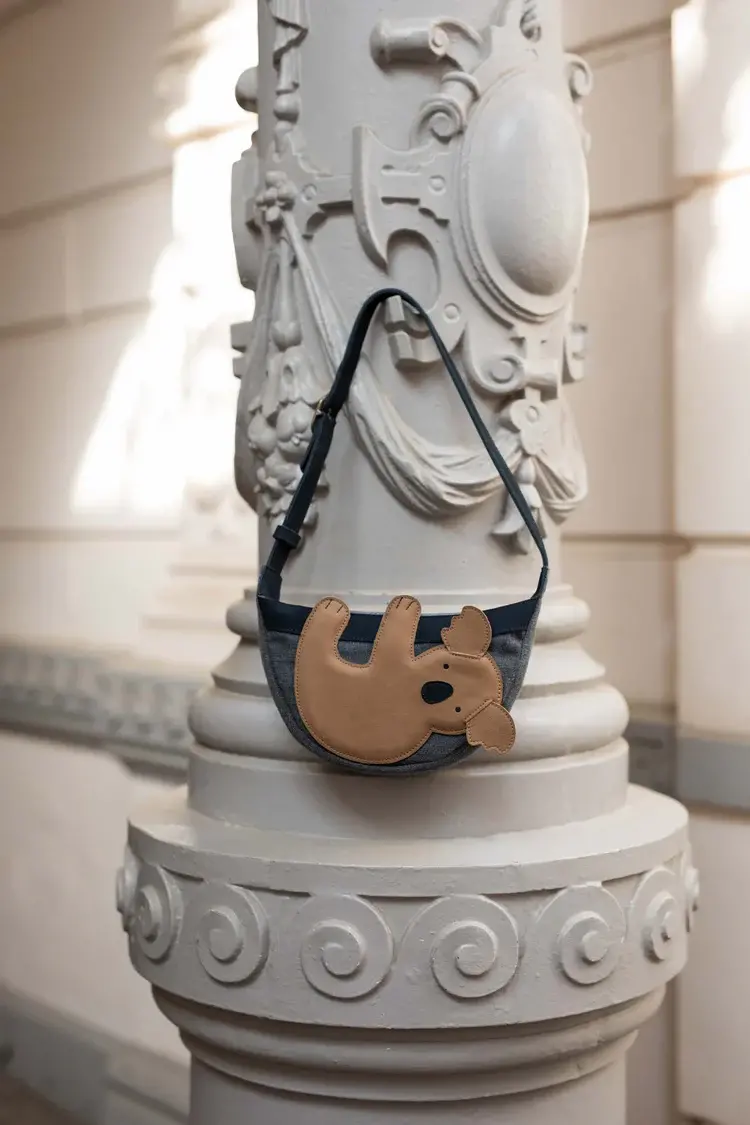 Donsje Amsterdam Talei Bumbag Koala - Truffle Nubuck