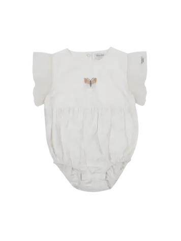 Donsje Amsterdam Vailen Playsuit Vlinder - Warm White