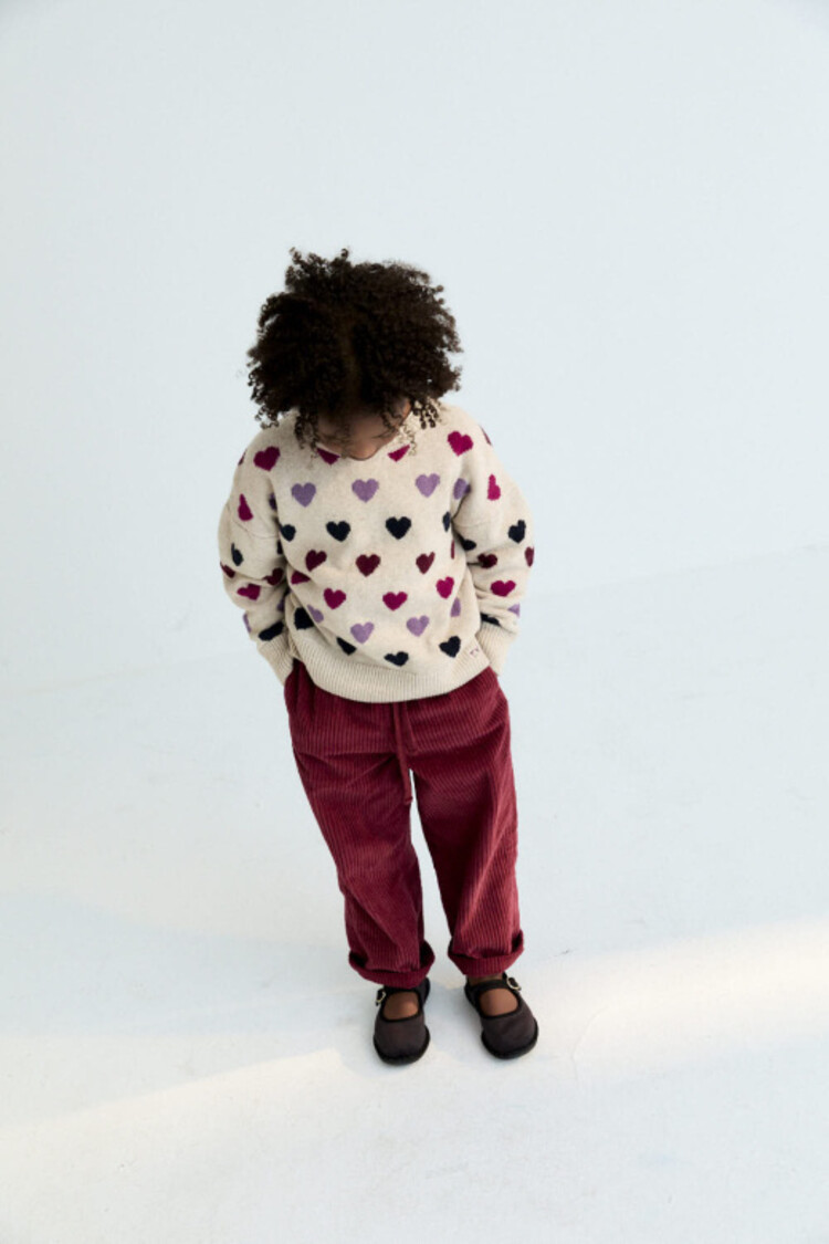 The New Society Cora Jumper - Hearts