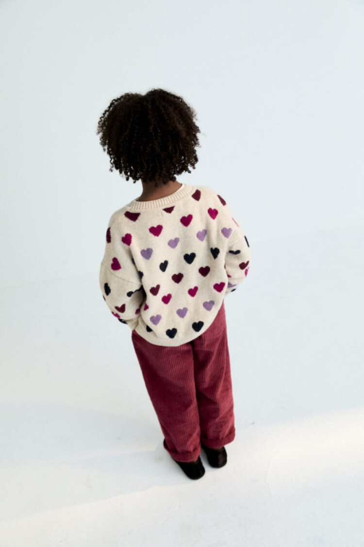 The New Society Cora Jumper - Hearts