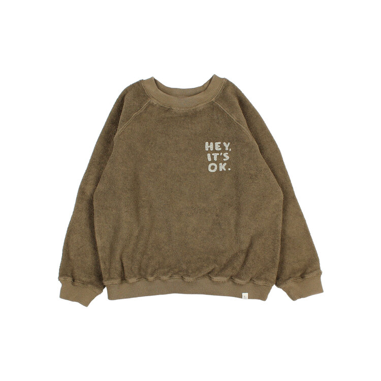 Buho Terry Sweatshirt - Kaki