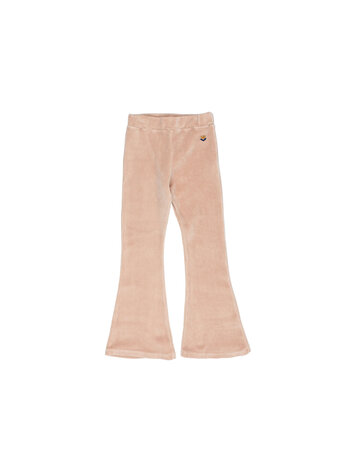 Buho Velvet Legging Flare - Rose