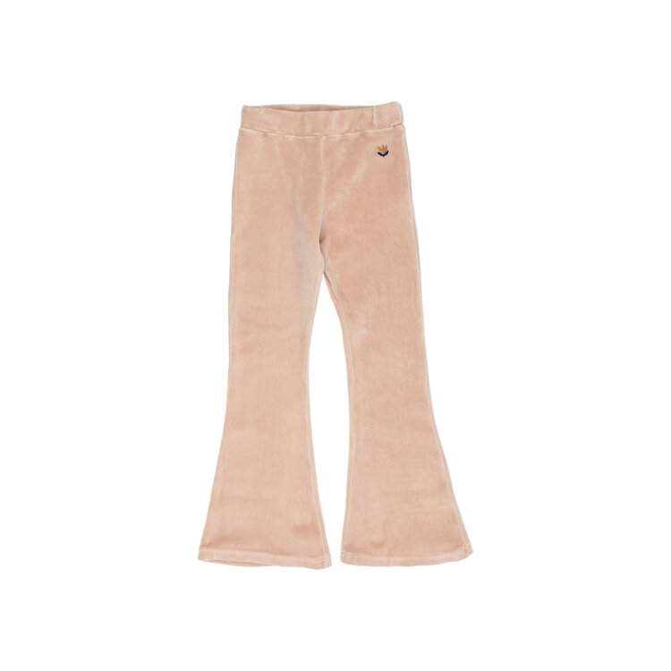 Buho Velvet Legging Flare - Rose