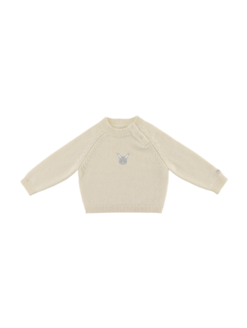Donsje Amsterdam Sibbe Merino Wool Sweater Bunny - Off-white