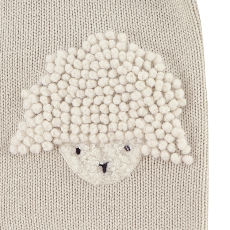 Donsje Amsterdam Dieck Cardigan Lammies - White Sand