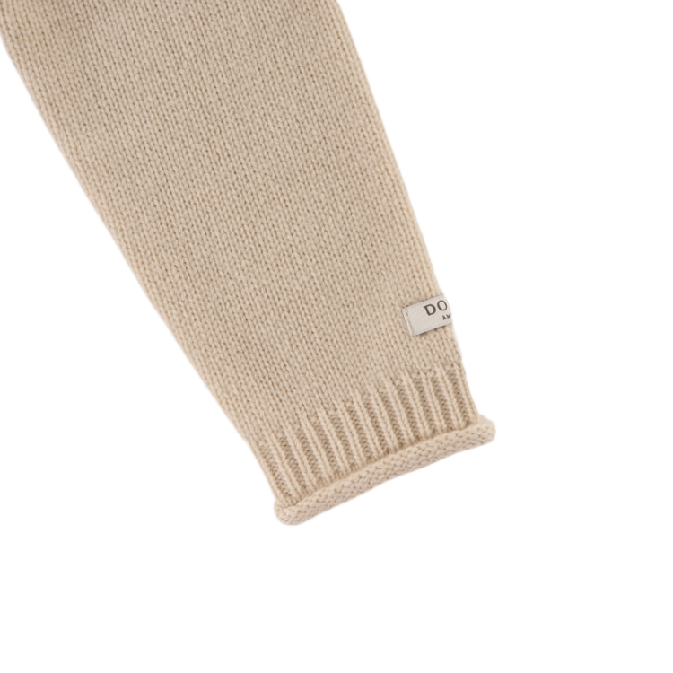 Donsje Amsterdam Brittan Merino Wool Cardigan Bunny - Soft Sand