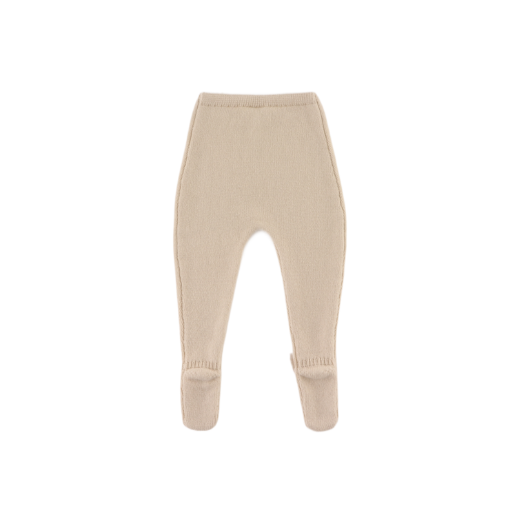 Donsje Amsterdam Matsie Merino Wool Leggings Bunny - Soft Sand