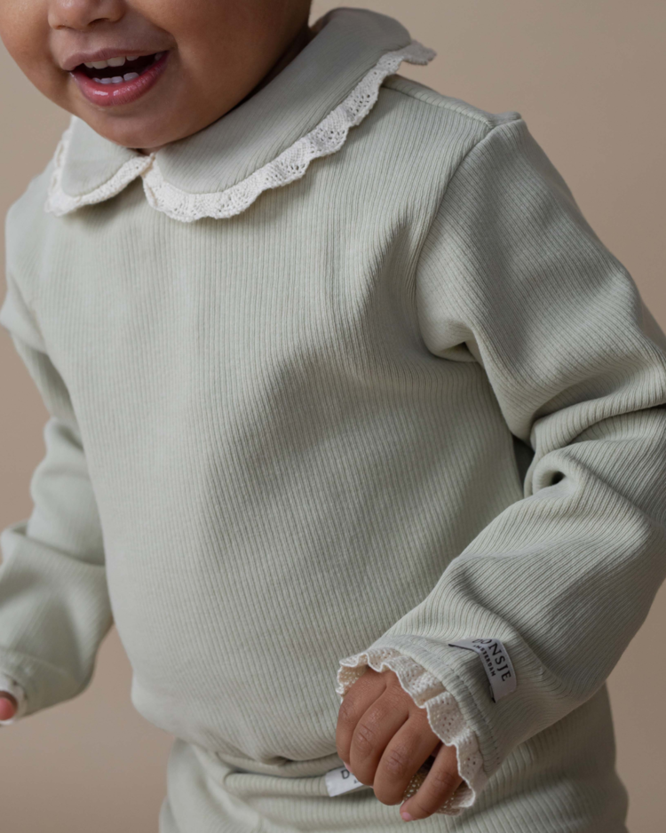 Donsje Amsterdam Diete Bodysuit - Oyster Grey