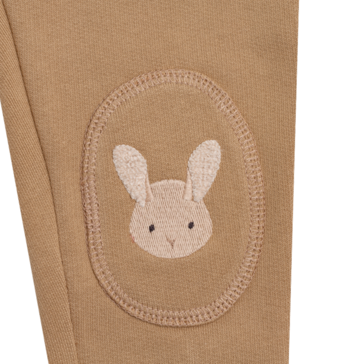 Donsje Amsterdam Joek Trousers Fluffy Bunnies - Hazelnut