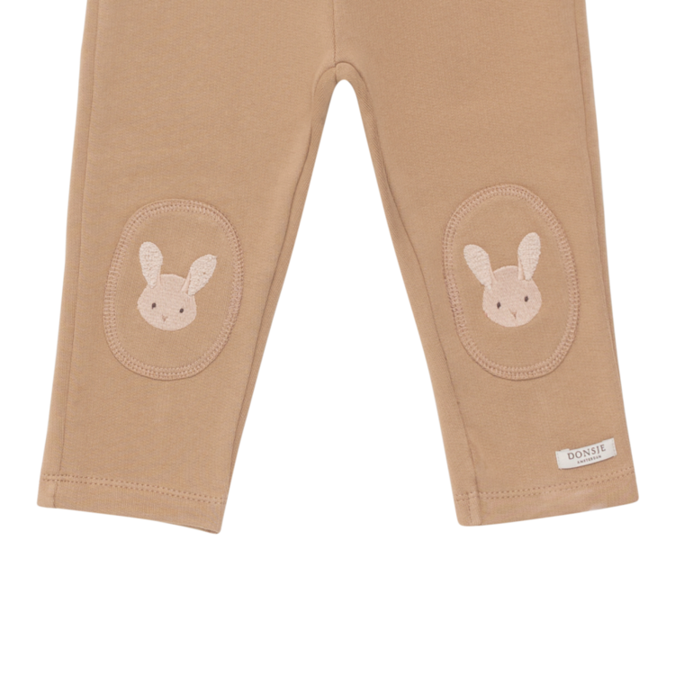 Donsje Amsterdam Joek Trousers Fluffy Bunnies - Hazelnut