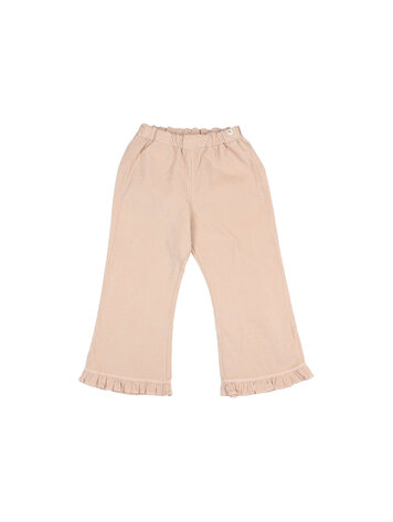 Buho Soft Velour Girly Pants - Rose