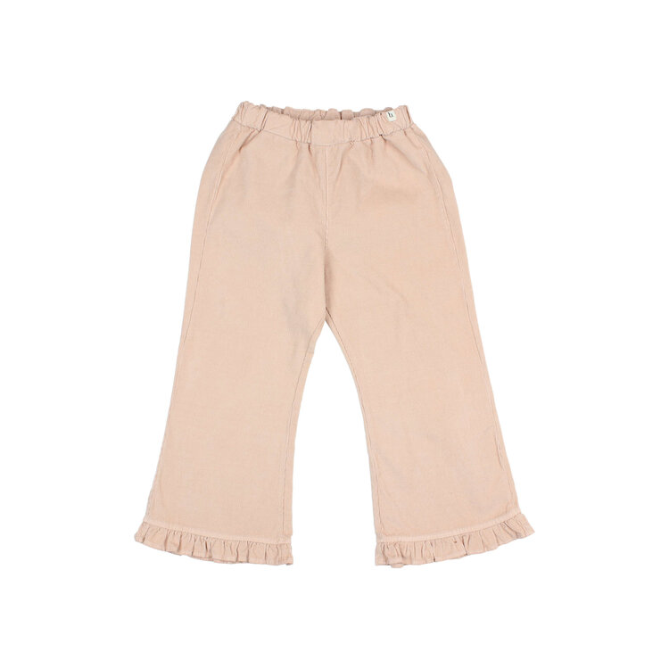 Buho Soft Velour Girly Pants - Rose