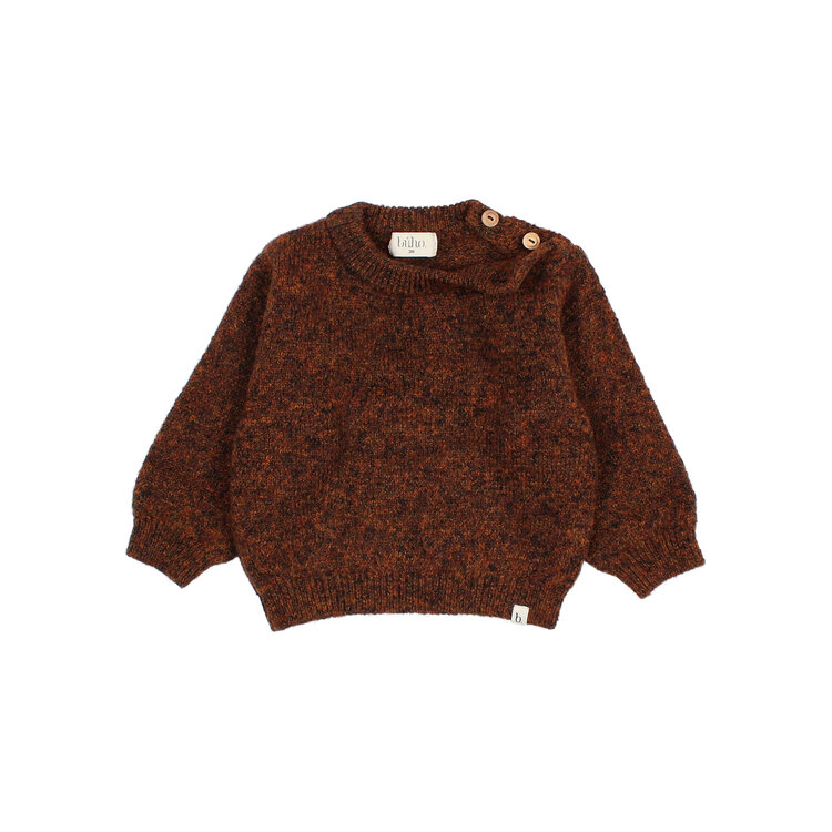 Buho Melange Jumper - Brownie