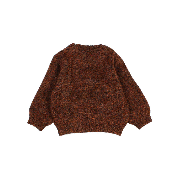 Buho Melange Jumper - Brownie