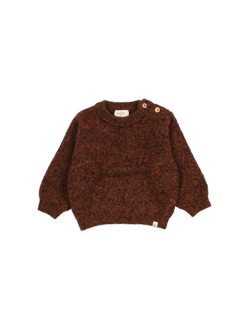 Buho Melange Jumper - Brownie